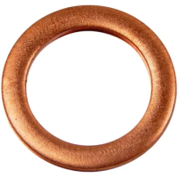 Шайба медная уплотнительная 20х27х1,5 мм